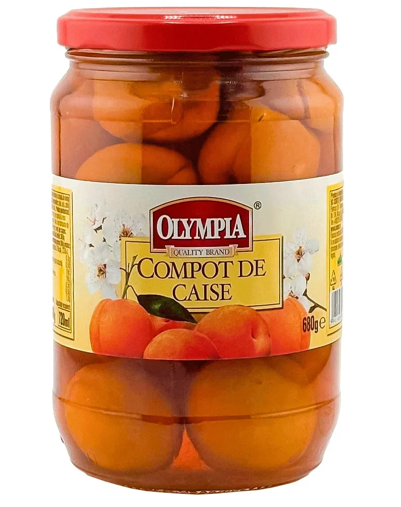 OLYMPIA COMPOTA ALBORICOQUE 720G/6