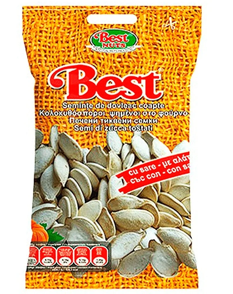 BEST PIPAS CALABAZA SALADAS 100G/16