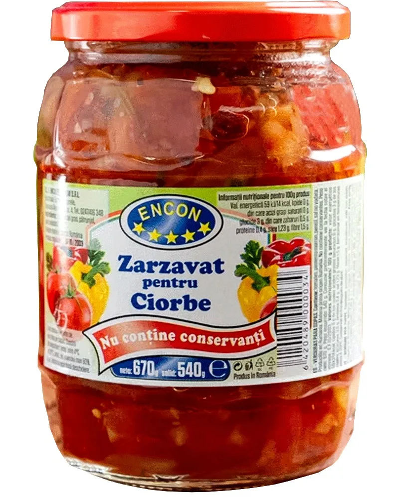 ENCON VERDURAS SOPA 720G/6
