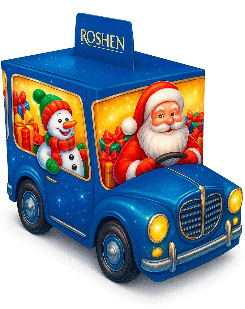 ROSHEN SET CADOU MASINA LUI MOS CRACIUN 328G/9