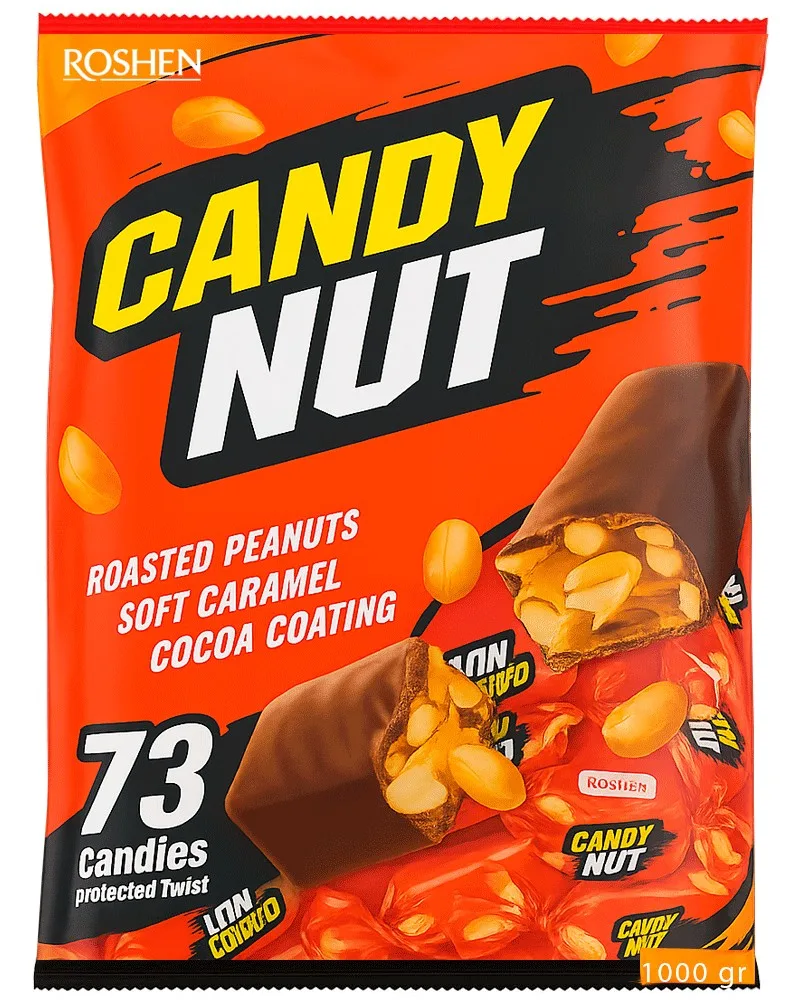 ROSHEN CARAMELOS CACAHUETES-CARAMELO 1KG/8