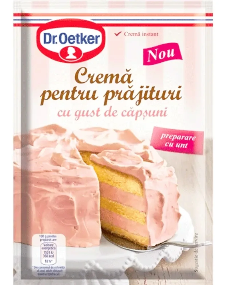 DR.OETKER CREMA FRESA-MANTEQUILLA 140G/12