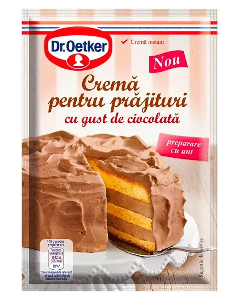 DR.OETKER CREMA CHOCOLATE-MANTEQUILLA 155G/12