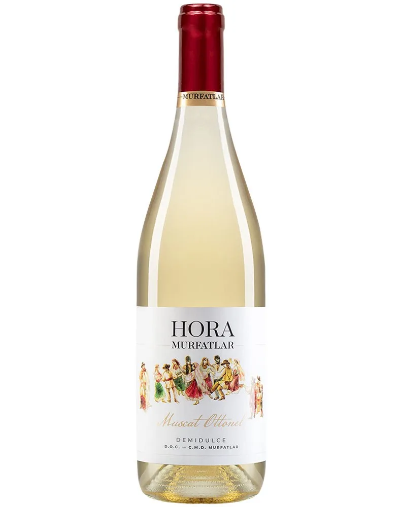 MURFATLAR HORA MUSCAT OTTONEL DEMIDULCE 0.75L/6