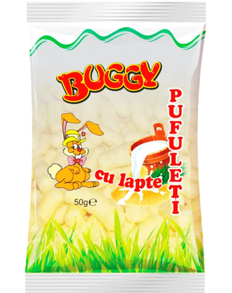 BUGGY GUSANITOS LECHE EN POLVO 50G/36
