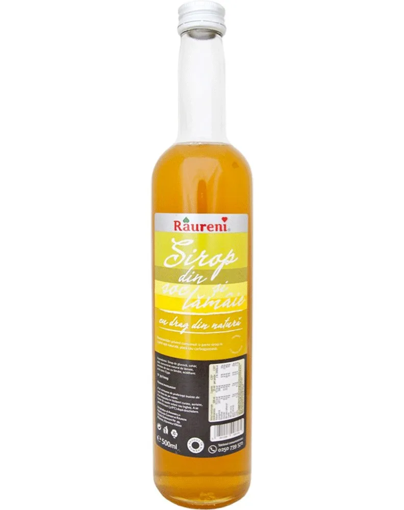RAURENI SIROPE SAÚCO-LIMON 500ML/8