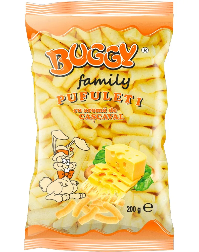 BUGGY GUSANITOS FAMILY QUESO CURADO 150G/10