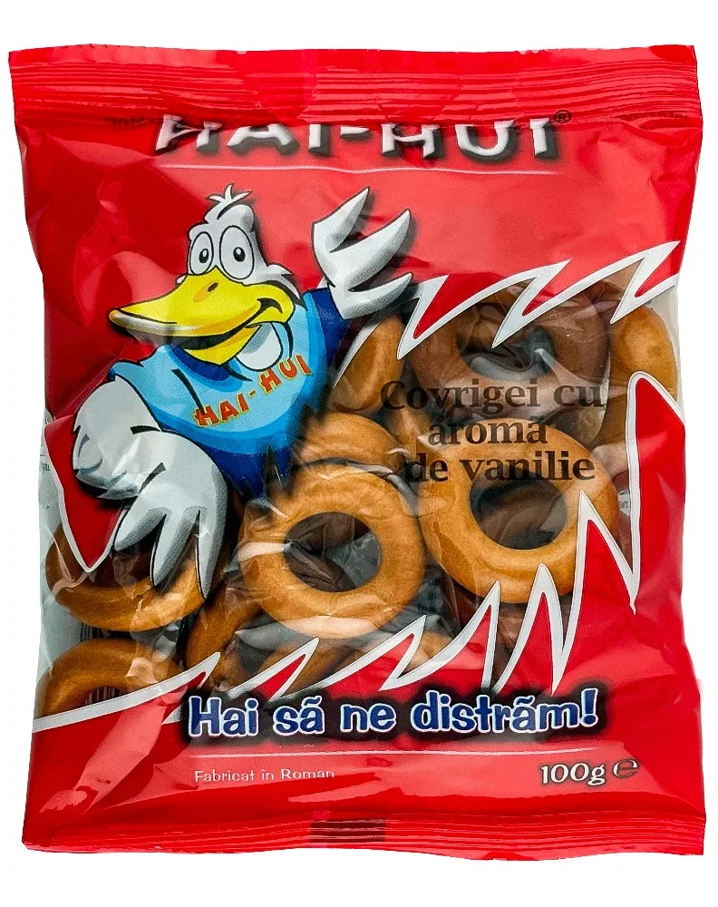 HAI-HUI ROSQUILLAS AVAINILLADAS 100G/30
