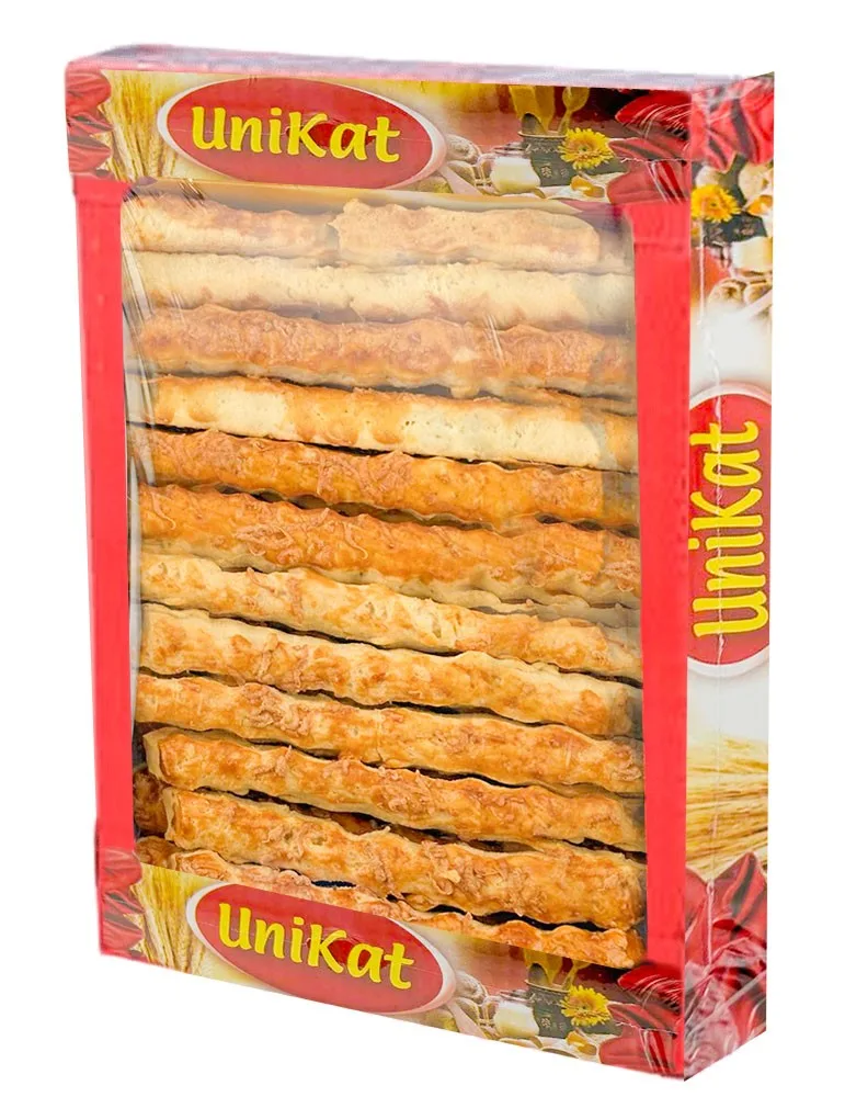 UNIKAT SALADITOS QUESO CURADO 250G/6