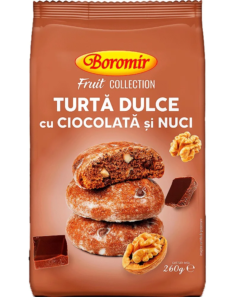 BOROMIR PAN JENGIBRE CHOCOLATE-NUECES 260G/12