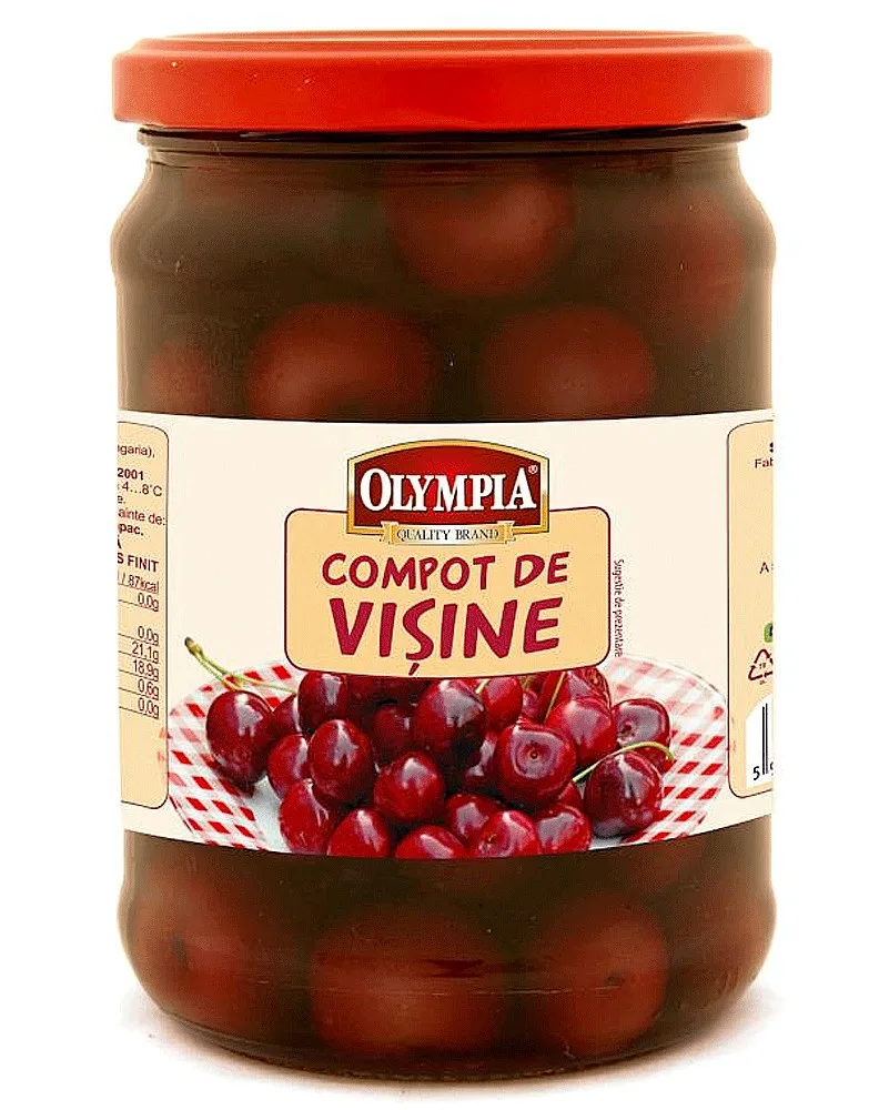 OLYMPIA COMPOTA GUINDAS 580G/6