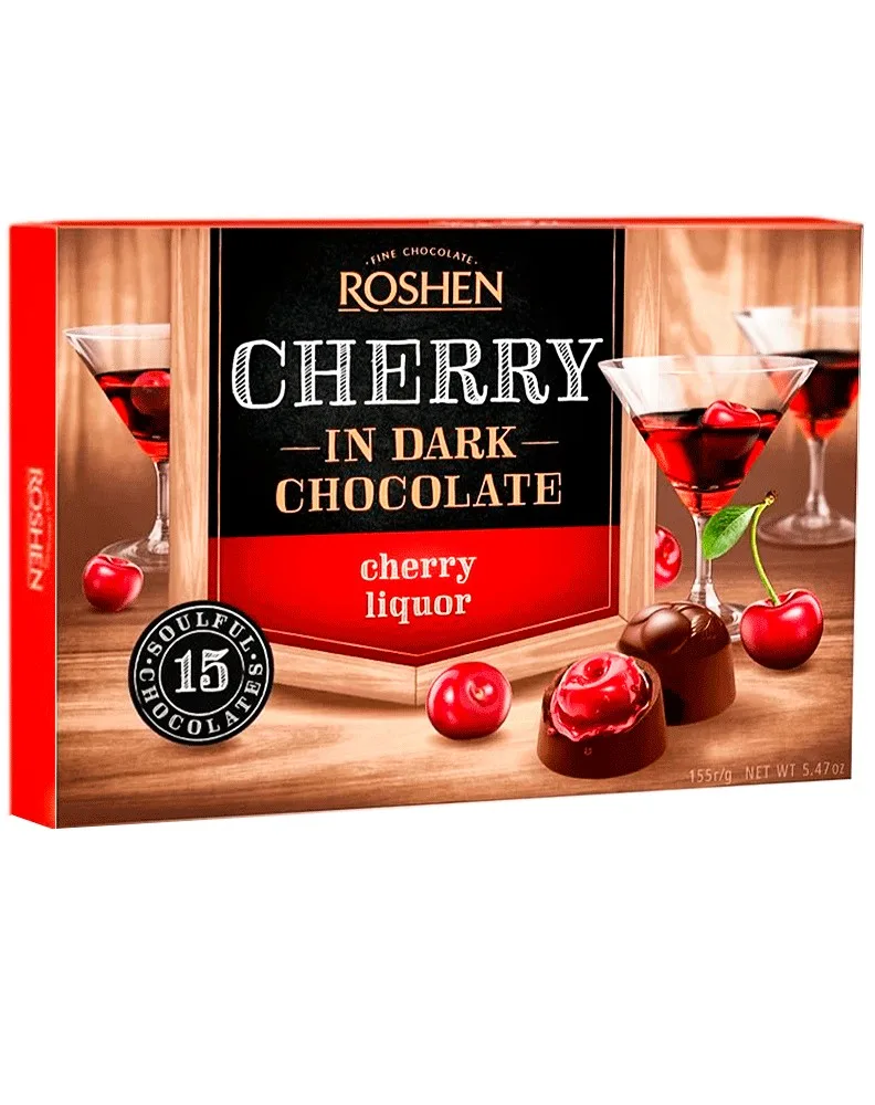 ROSHEN PRALINE LICHIOR CHERRY 155G/10