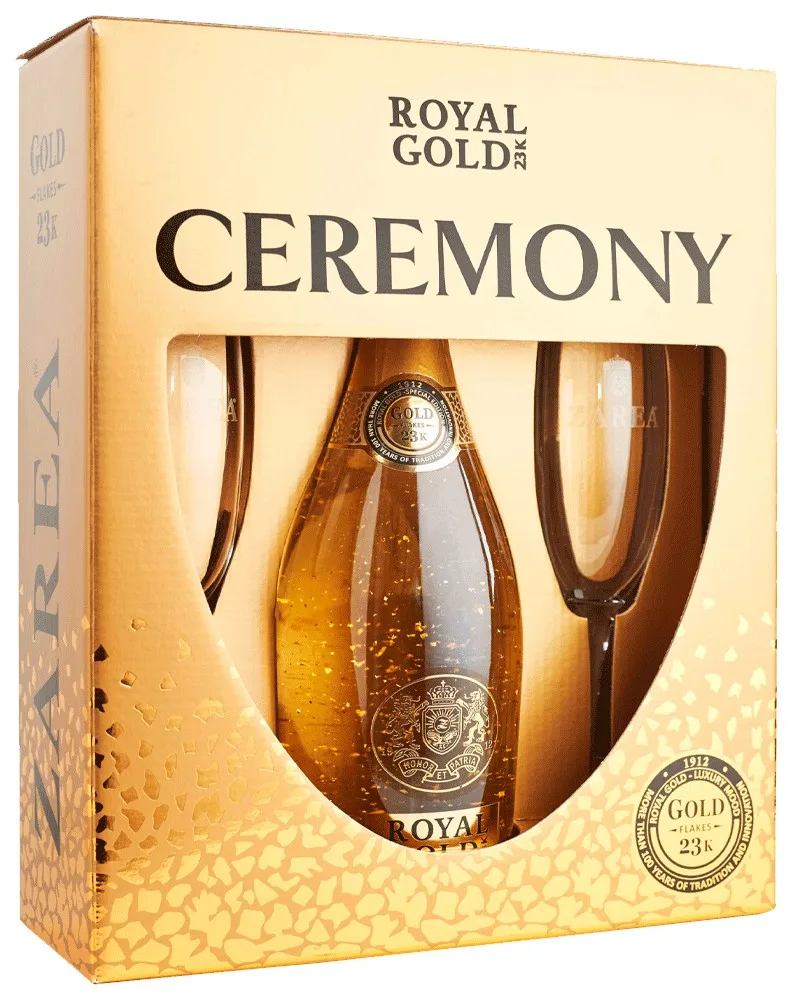 ZAREA CEREMONY ROYAL GOLD 23K 0.75L/5 + 2 PAHARE