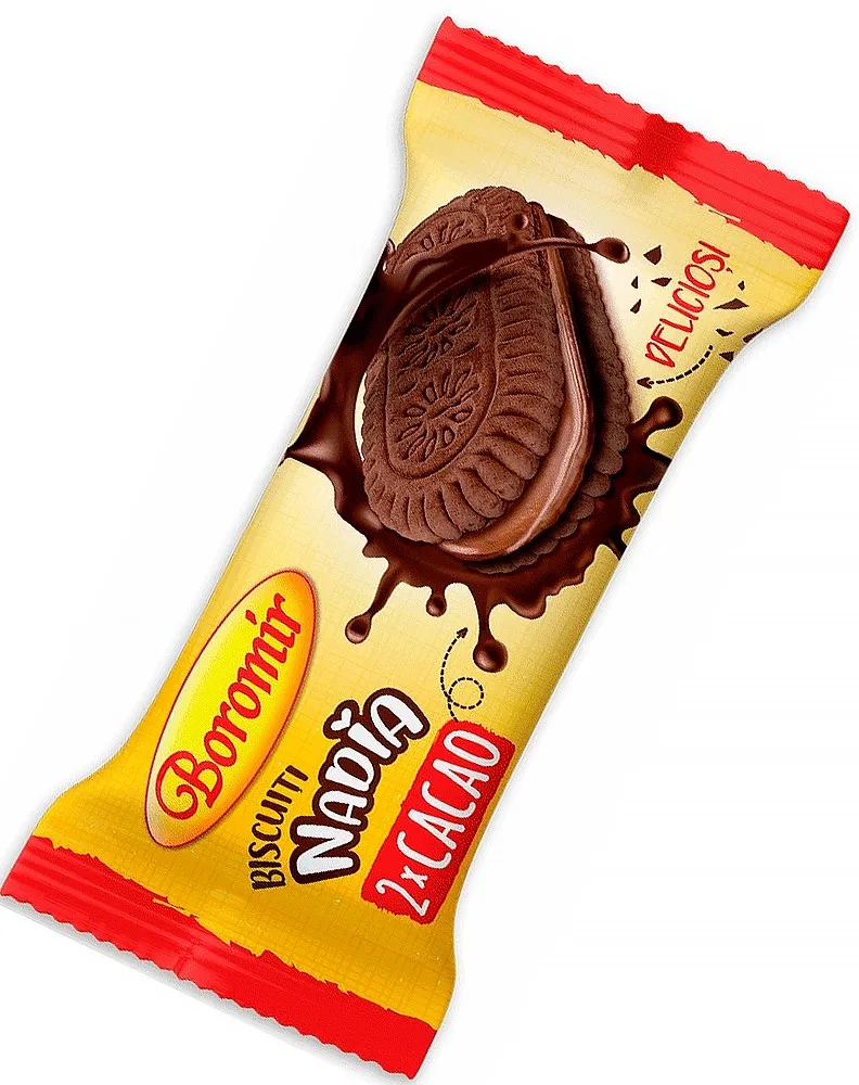 BOROMIR GALLETAS NADIA CACAO-CREMA CACAO 30G/30