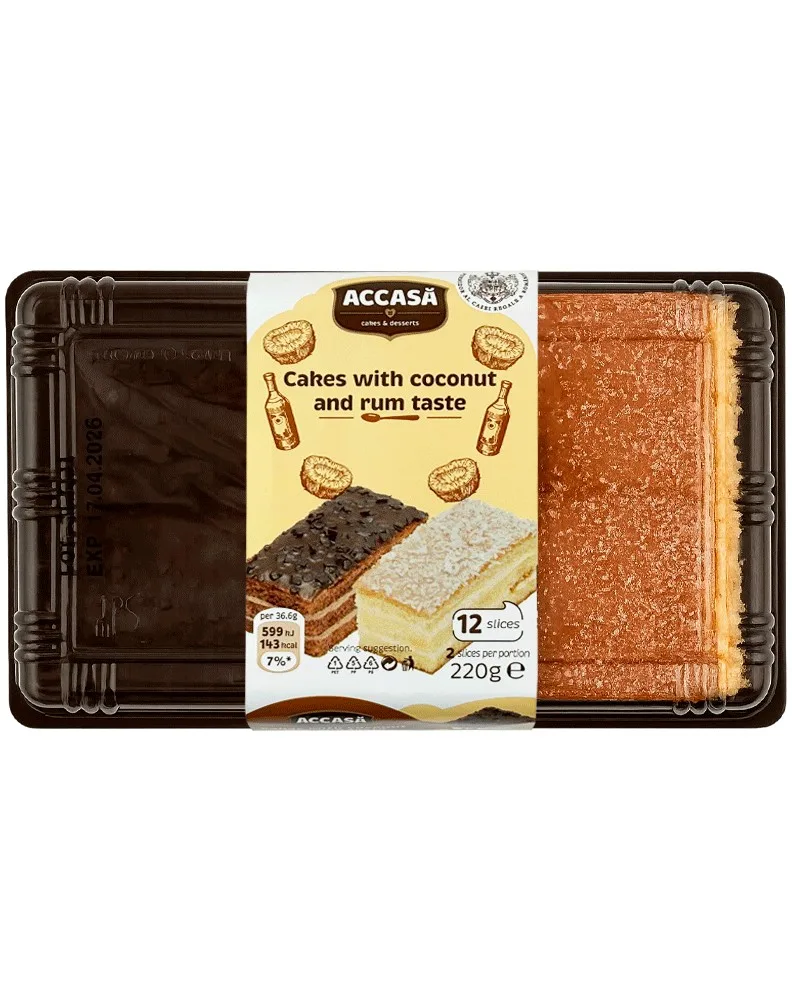 ACCASA PASTEL COCO-RON 220G/10