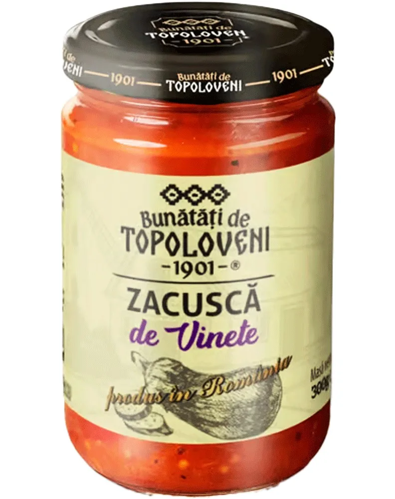 TOPOLOVENI ZACUSCA VINETE 300G/12