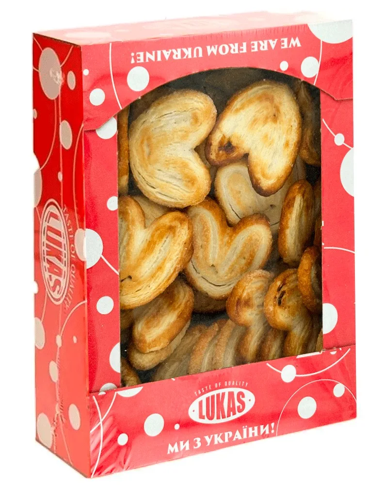 LUKAS PALMERITAS HOJALDRE AZUCAR 350G