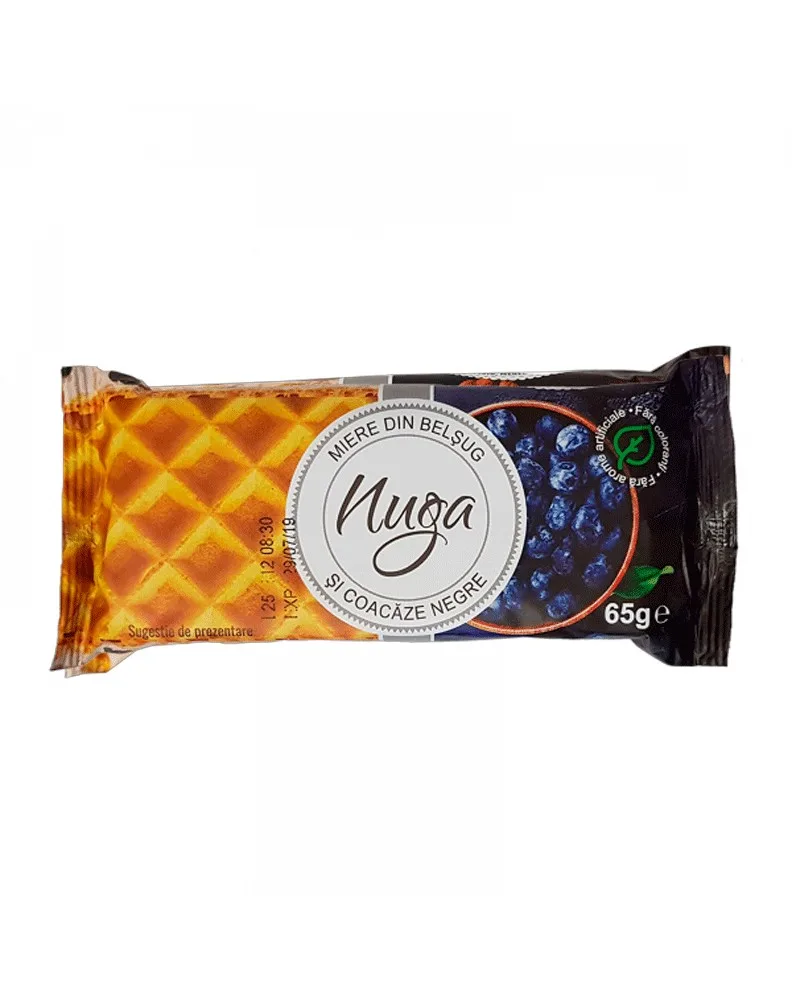 BOROMIR TURRÓN MIEL-GROSELLA NEGRA 65G/22