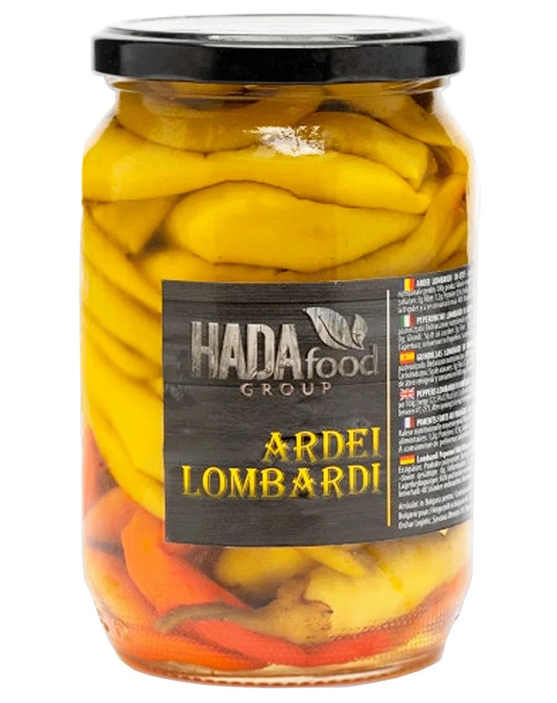 HADA GUINDILLAS LOMBARDI SEMI PICANTES 720G/12