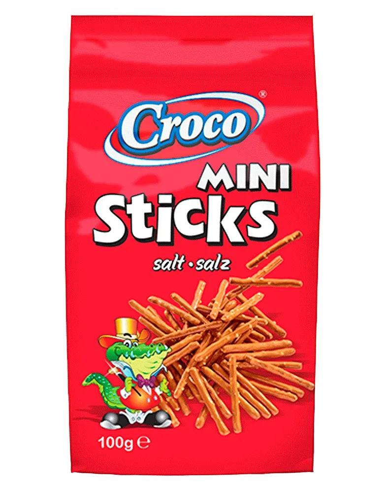 CROCO STICKS MINI SAL 100G/12