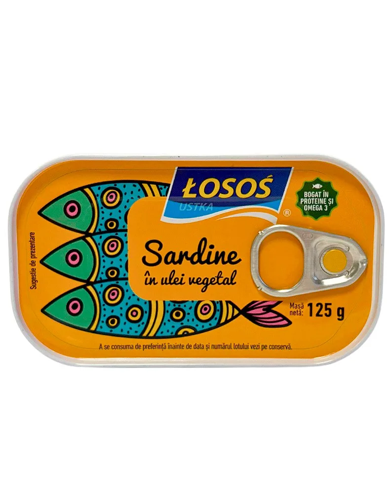 LOSOS SARDINAS ACEITE 125G/50
