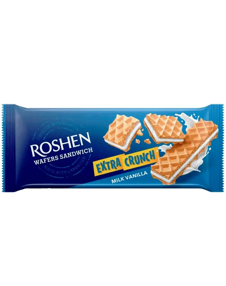 ROSHEN BARQUILLOS CRUNCH VAINILLA 142G/15