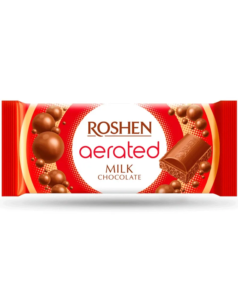 ROSHEN CHOCOLATE AIREADO LECHE 80G/20