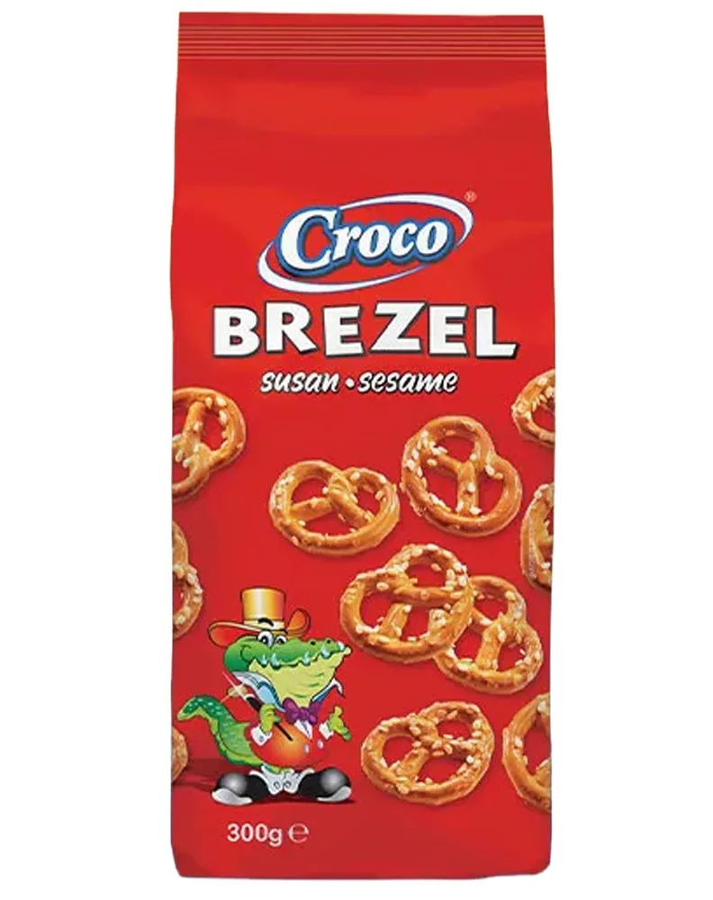 CROCO BREZEL SÉSAMO 300G/12