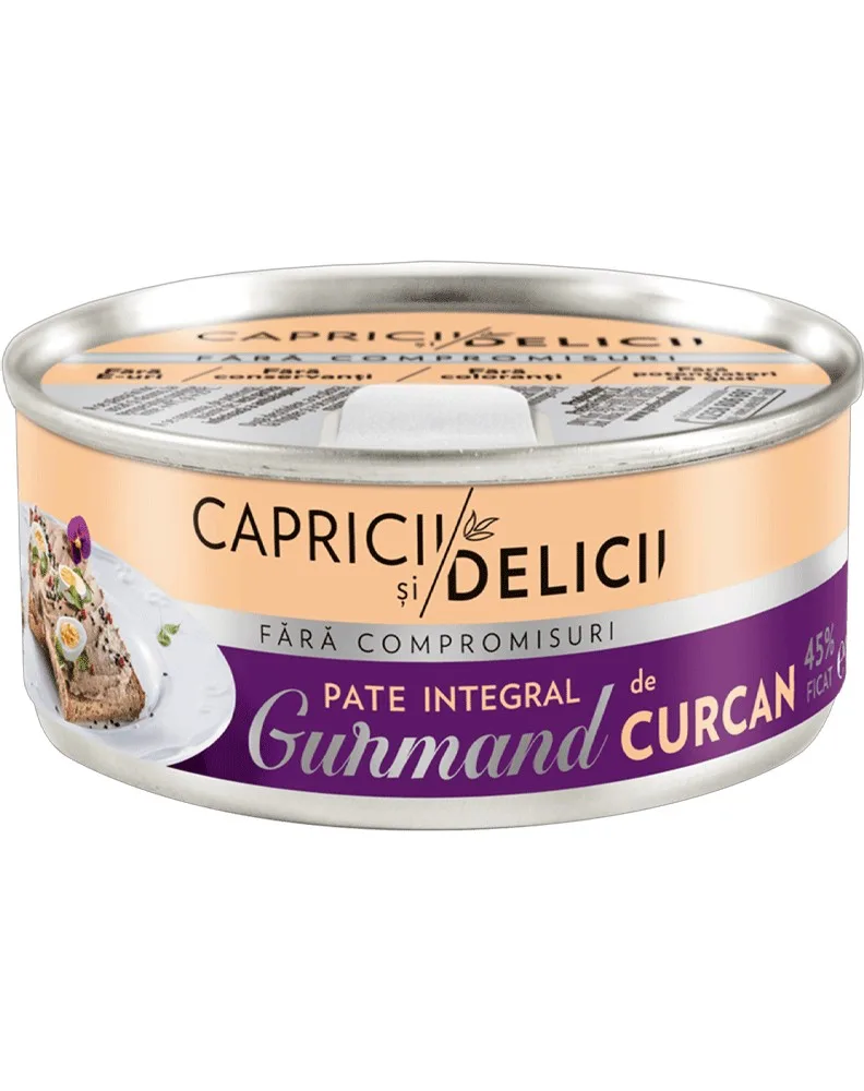 CAPRICII PATE INTEGRAL PAVO 115G/27