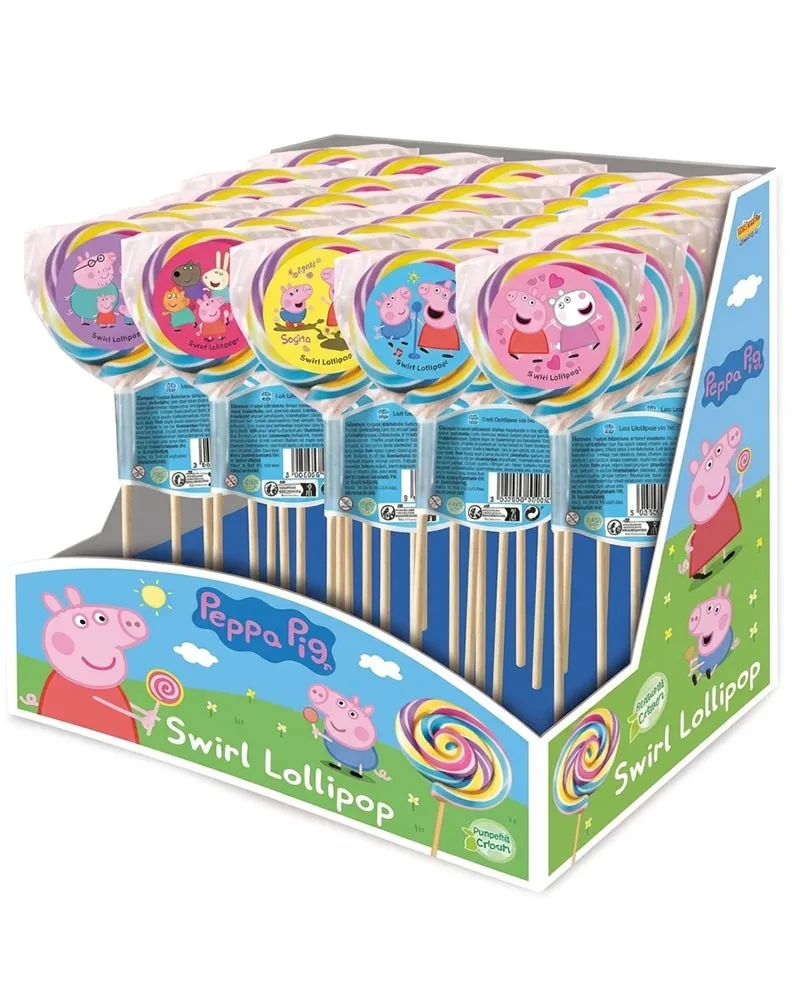 LOLLIBONI PIRULETAS PEPPA PIG 30G/30