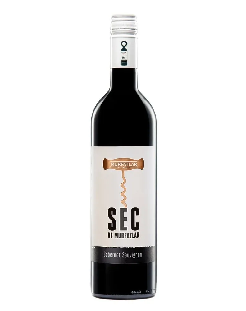 MURFATLAR SEC CABERNET SAUVIGNON ROSU 0.75/6