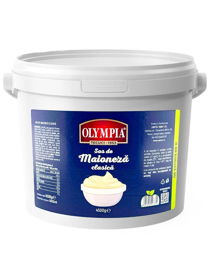 OLYMPIA SALSA MAYONESA CLASICA 5KG