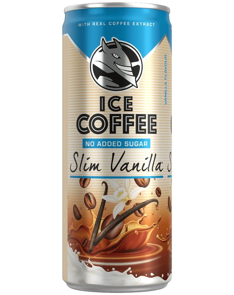 HELL ICE COFFEE SLIM VAINILLA 0.25L/24