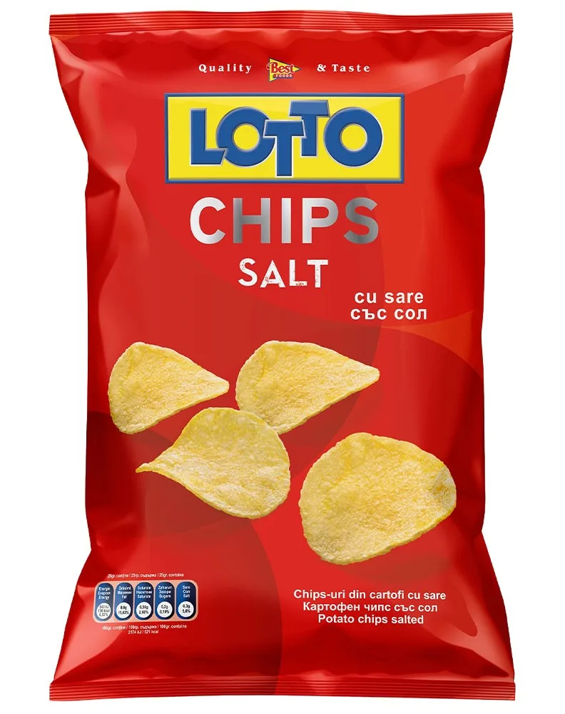 LOTTO CHIPS SAL 100G/19