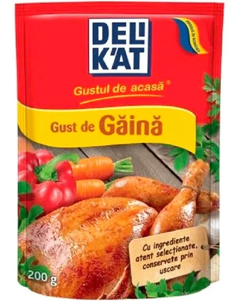 DELIKAT GALLINA 200G/10