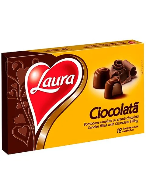 KANDIA LAURA BOMBONES CHOCOLATE 138G/14