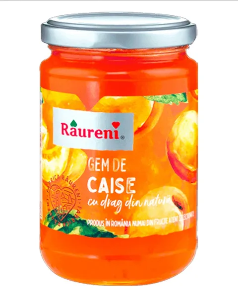 RAURENI MERMELADA ALBARICOQUE 370G/6