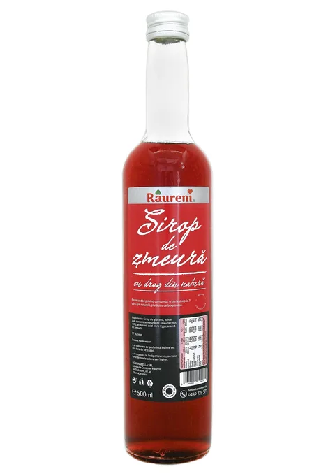 RAURENI SIROPE FRAMBUESA 500G/8
