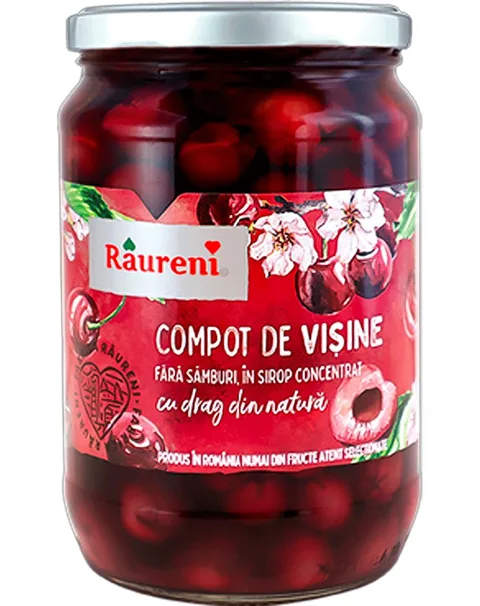 RAURENI COMPOTA GUINDAS 720G/6