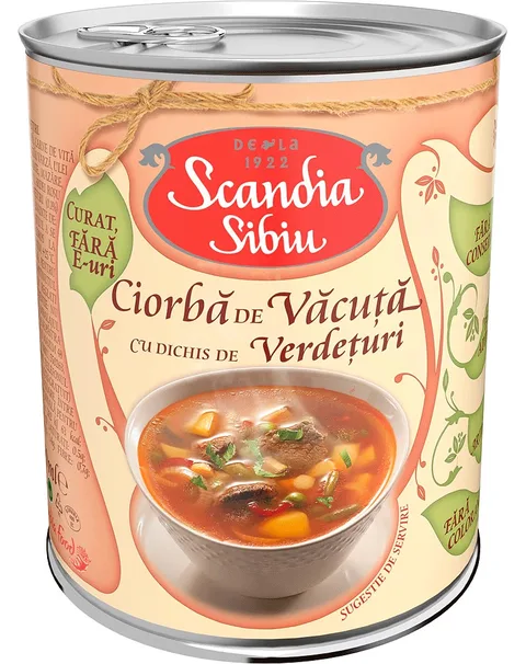 SCANDIA SOPA TERNERA 400G/6