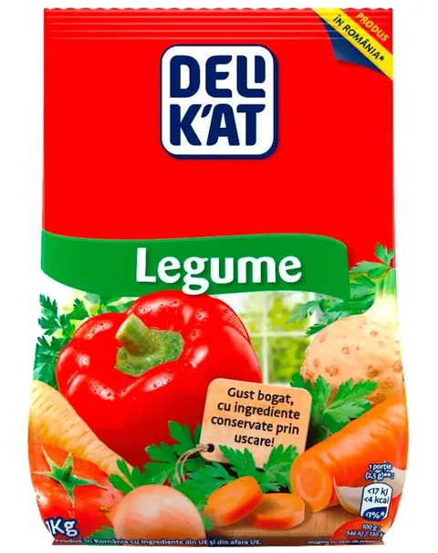 DELIKAT VERDURAS 1KG/10