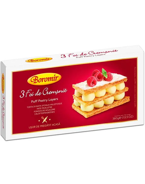 BOROMIR HOJALDRE CREMSNIT 380G/12