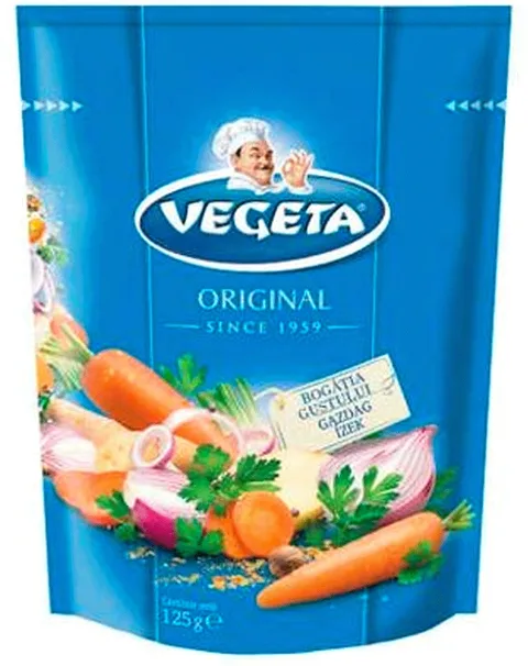 VEGETA VERDURAS 125G/12