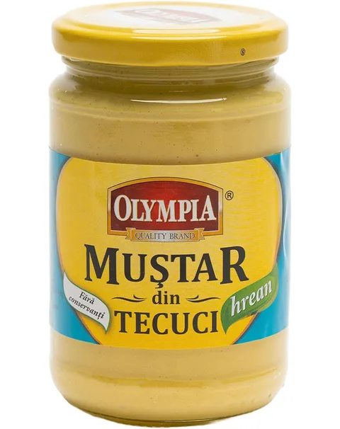 OLYMPIA MOSTAZA CON RÁBANO PICANTE TECUCI 314G/6