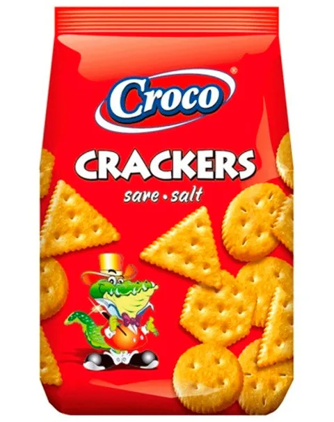 CROCO CRACKERS SAL 100G/12