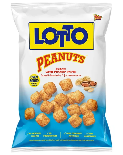 LOTTO SNACKS CACAHUETES 35G/40