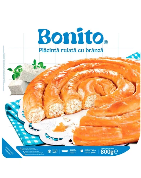 TIPTOP HOJALDRE QUESO 800G/6