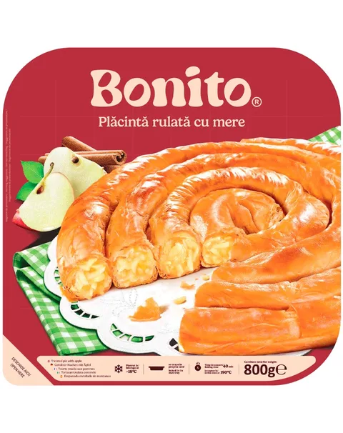TIPTOP HOJALDRE MANZANA 800G/6