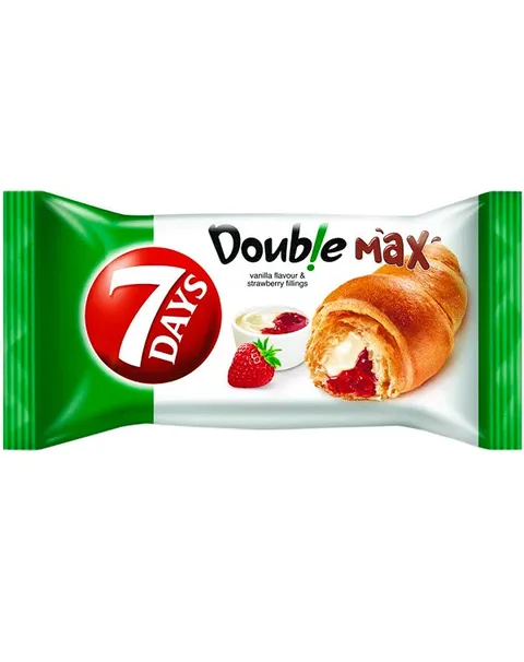 7DAYS DOBLE VAINILLA-FRESA 80G/20
