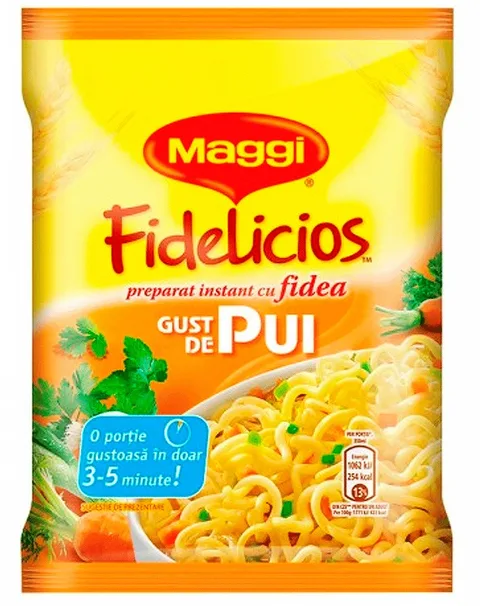 MAGGI FIDELICIOS POLLO 59.2G/72